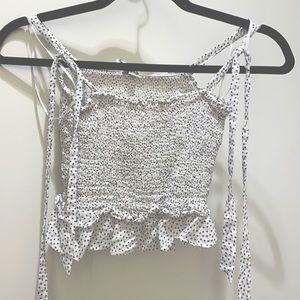 DISCONTINUED PRINCESS POLLY HEART TIE TOP (US 0)